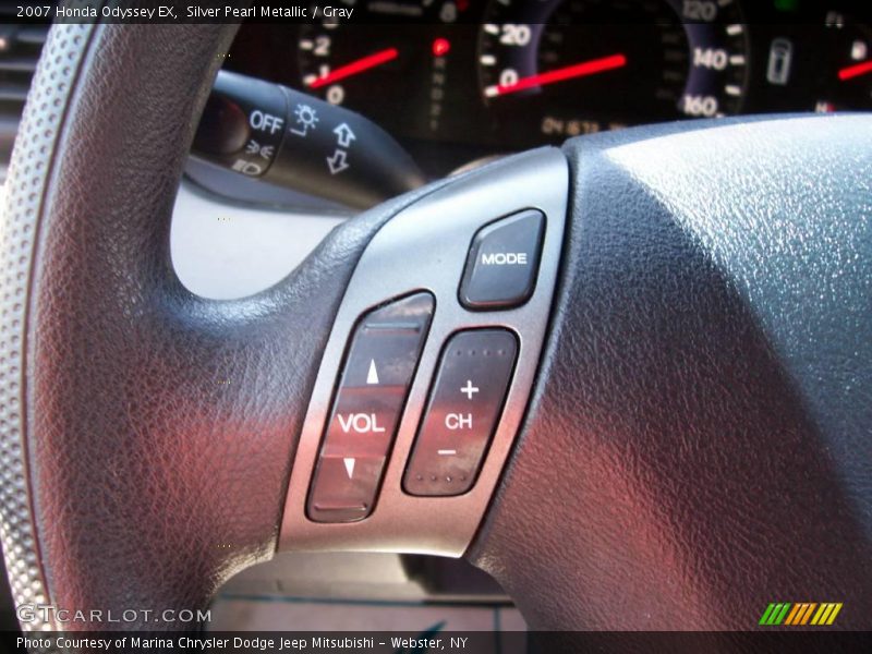 Silver Pearl Metallic / Gray 2007 Honda Odyssey EX