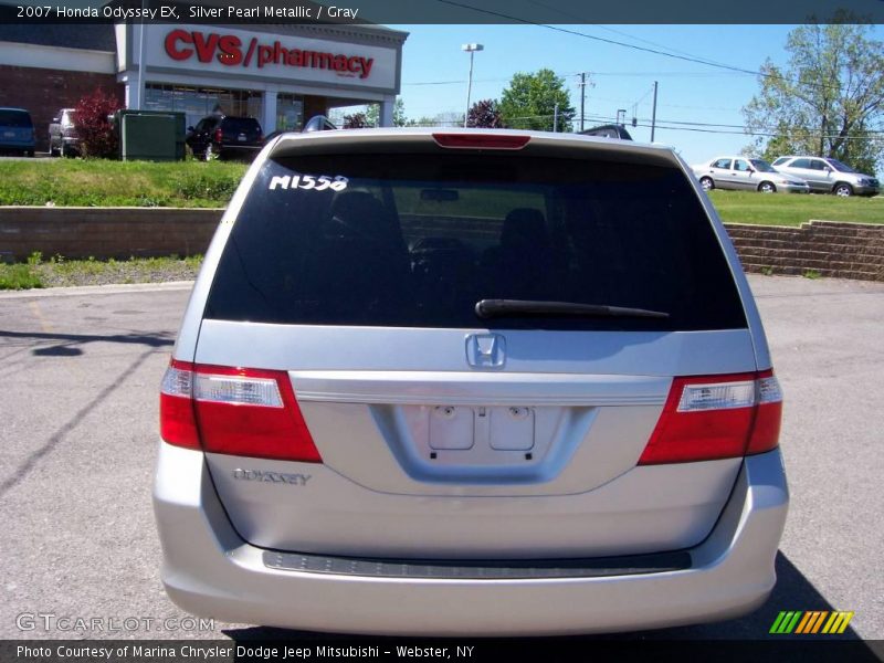 Silver Pearl Metallic / Gray 2007 Honda Odyssey EX