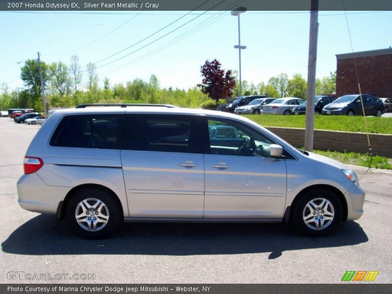 Silver Pearl Metallic / Gray 2007 Honda Odyssey EX