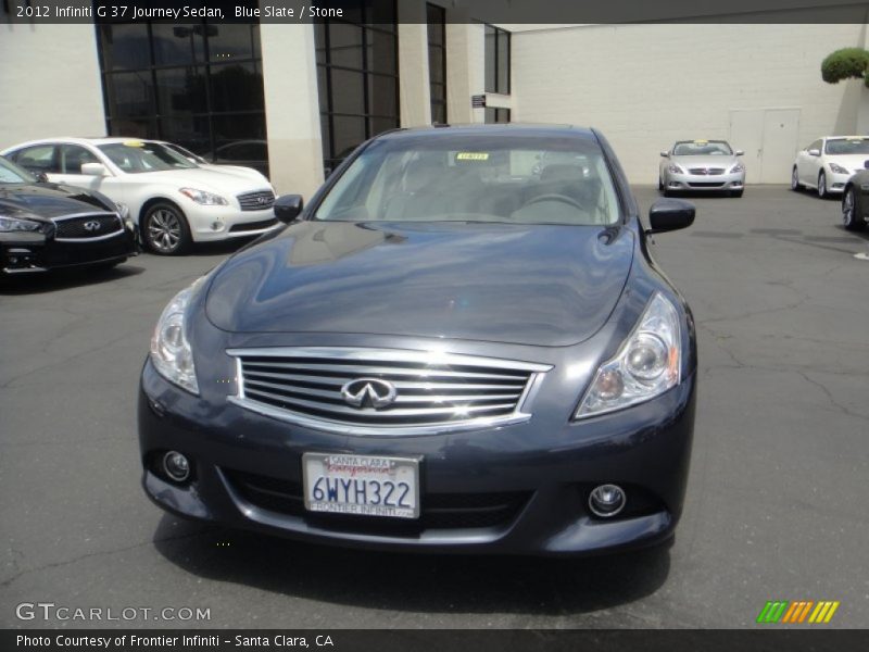 Blue Slate / Stone 2012 Infiniti G 37 Journey Sedan