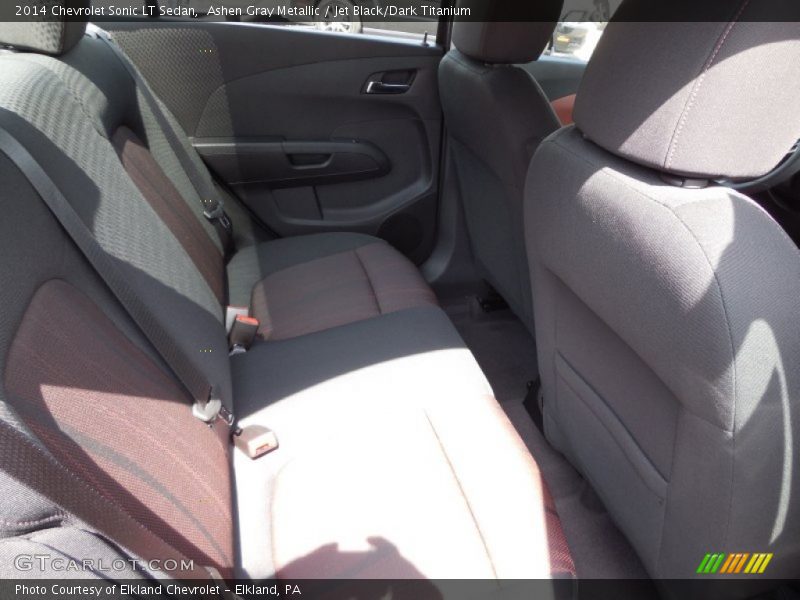 Ashen Gray Metallic / Jet Black/Dark Titanium 2014 Chevrolet Sonic LT Sedan