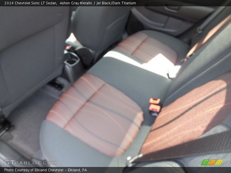 Ashen Gray Metallic / Jet Black/Dark Titanium 2014 Chevrolet Sonic LT Sedan