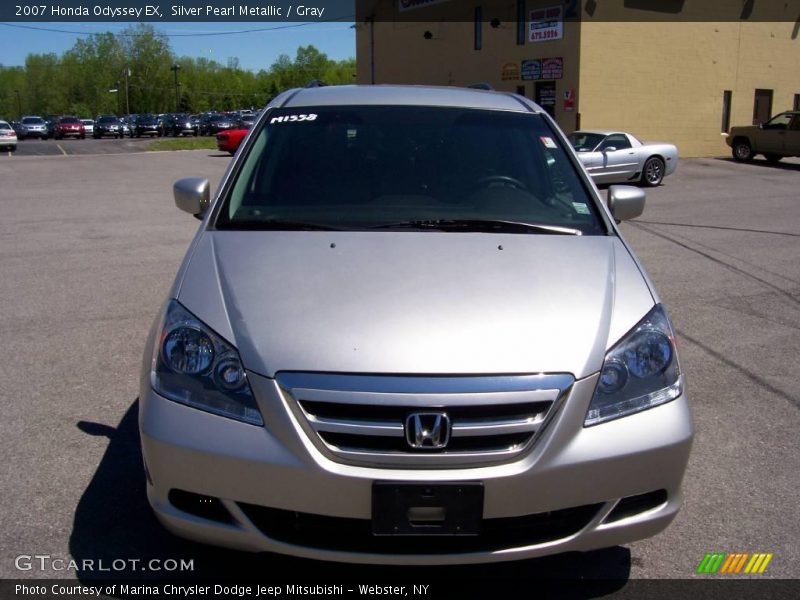 Silver Pearl Metallic / Gray 2007 Honda Odyssey EX