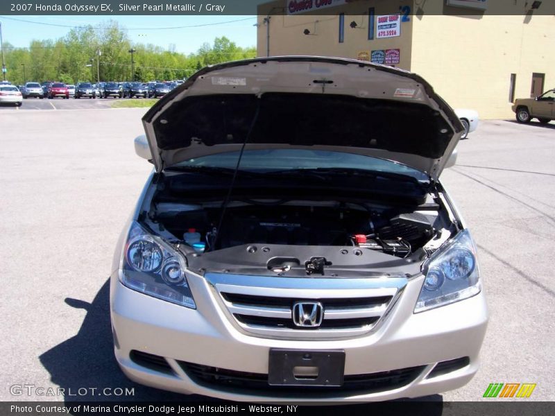 Silver Pearl Metallic / Gray 2007 Honda Odyssey EX