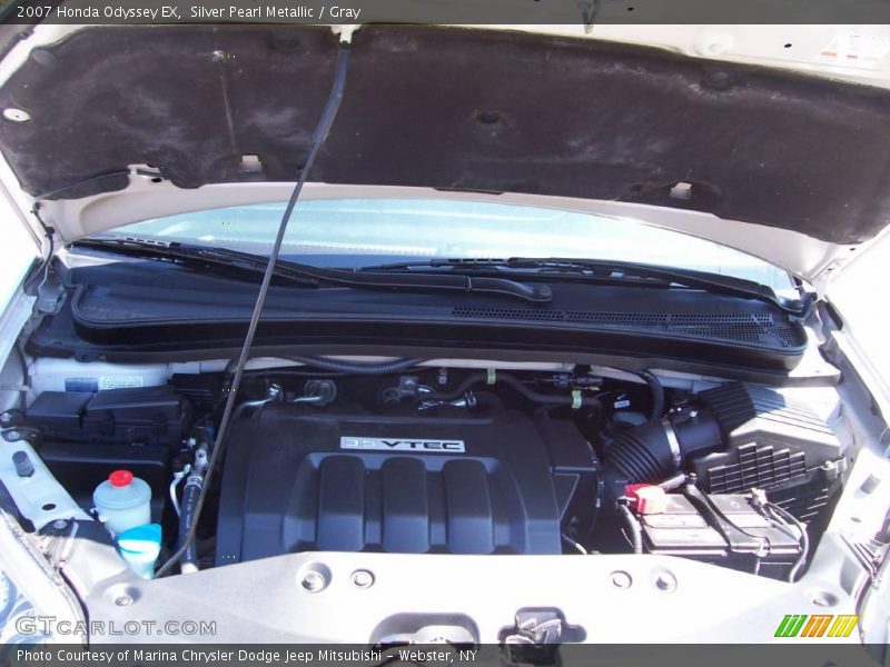 Silver Pearl Metallic / Gray 2007 Honda Odyssey EX
