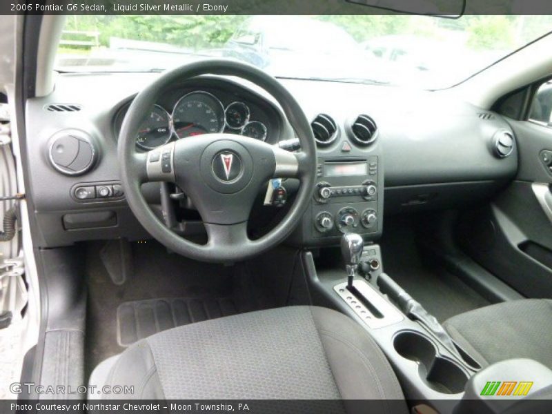  2006 G6 Sedan Ebony Interior