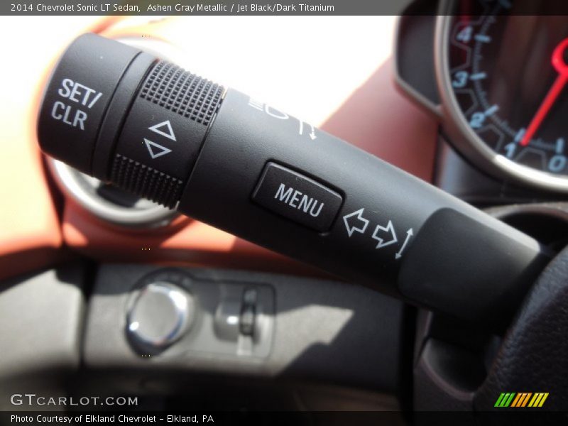 Ashen Gray Metallic / Jet Black/Dark Titanium 2014 Chevrolet Sonic LT Sedan