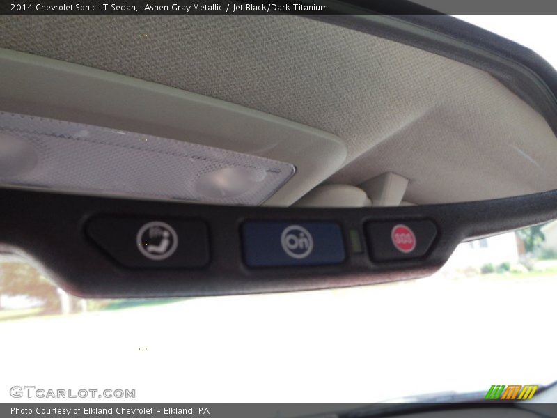 Ashen Gray Metallic / Jet Black/Dark Titanium 2014 Chevrolet Sonic LT Sedan