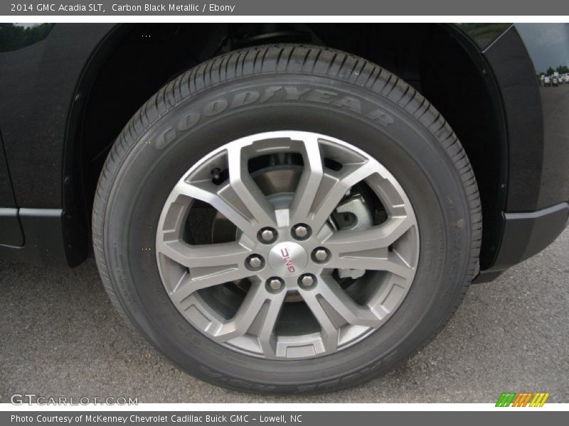 Carbon Black Metallic / Ebony 2014 GMC Acadia SLT