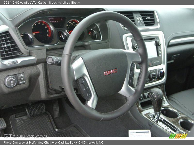Carbon Black Metallic / Ebony 2014 GMC Acadia SLT