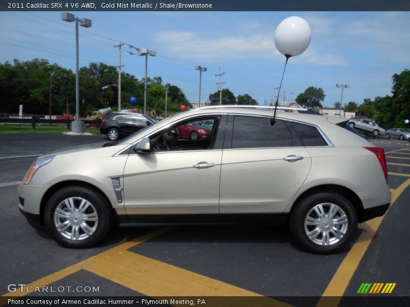  2011 SRX 4 V6 AWD Gold Mist Metallic