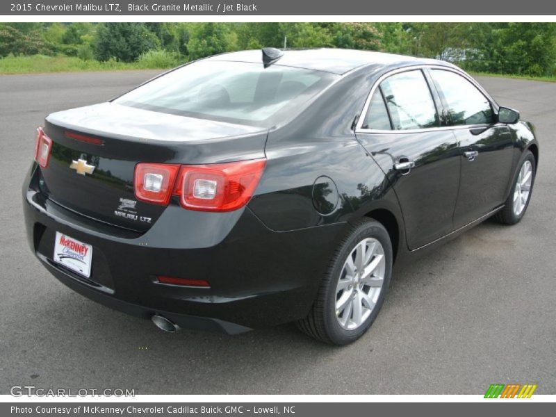 Black Granite Metallic / Jet Black 2015 Chevrolet Malibu LTZ