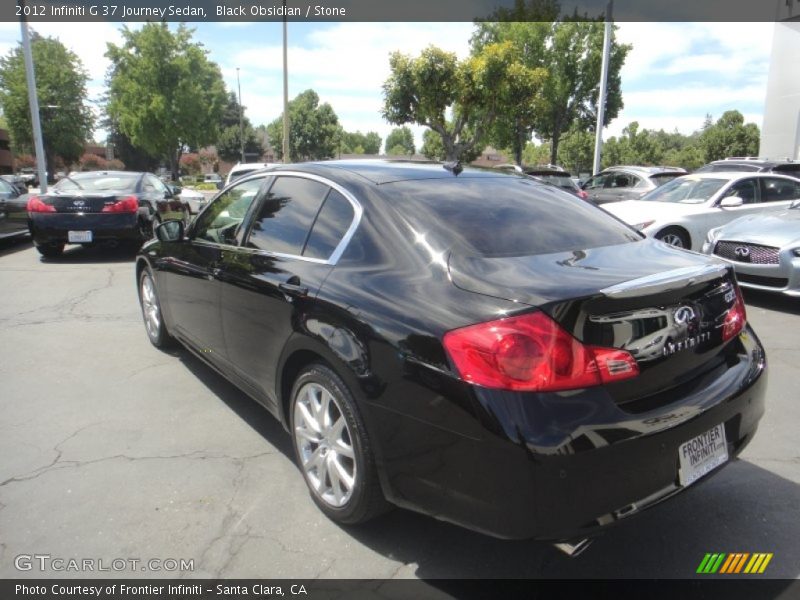 Black Obsidian / Stone 2012 Infiniti G 37 Journey Sedan