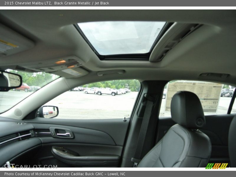Black Granite Metallic / Jet Black 2015 Chevrolet Malibu LTZ