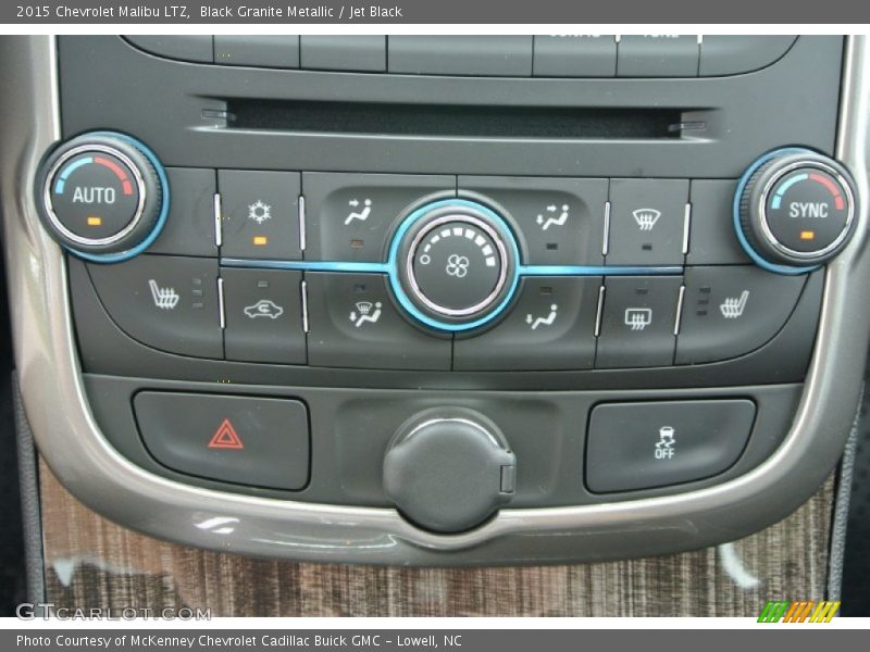 Controls of 2015 Malibu LTZ