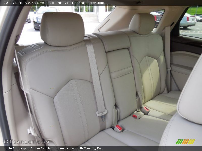 Gold Mist Metallic / Shale/Brownstone 2011 Cadillac SRX 4 V6 AWD