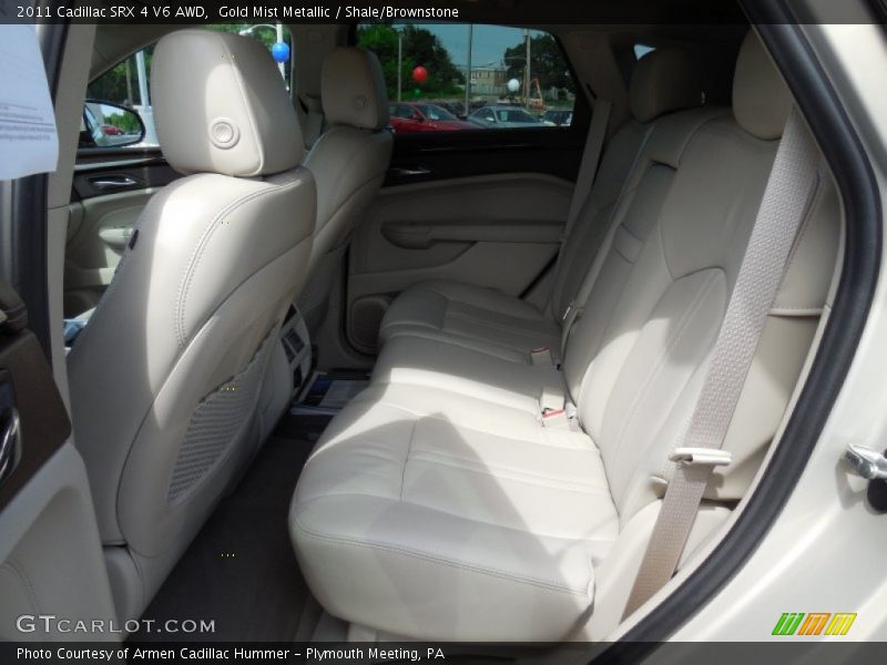 Gold Mist Metallic / Shale/Brownstone 2011 Cadillac SRX 4 V6 AWD