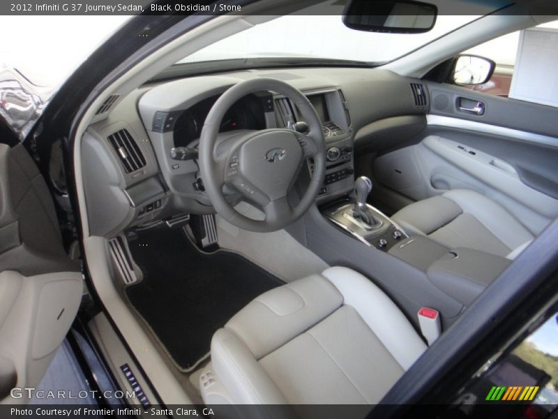 Black Obsidian / Stone 2012 Infiniti G 37 Journey Sedan