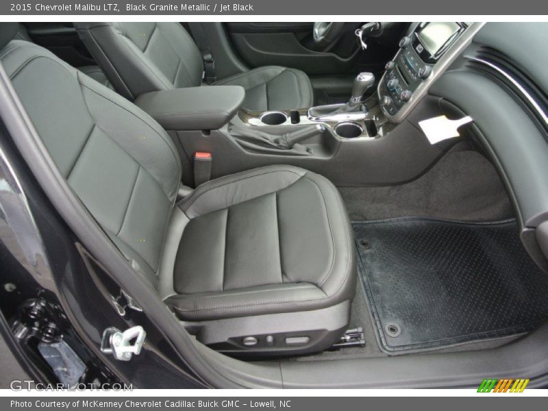 Front Seat of 2015 Malibu LTZ