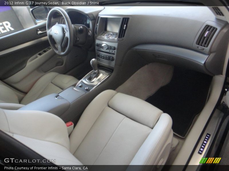 Black Obsidian / Stone 2012 Infiniti G 37 Journey Sedan