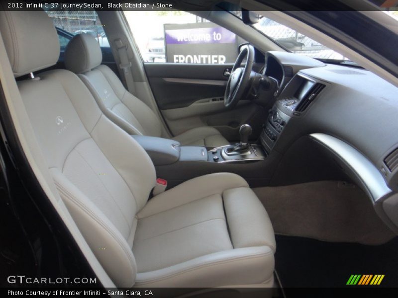 Black Obsidian / Stone 2012 Infiniti G 37 Journey Sedan