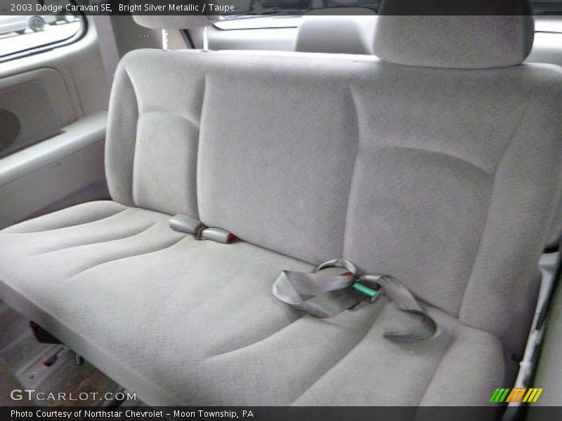 Bright Silver Metallic / Taupe 2003 Dodge Caravan SE
