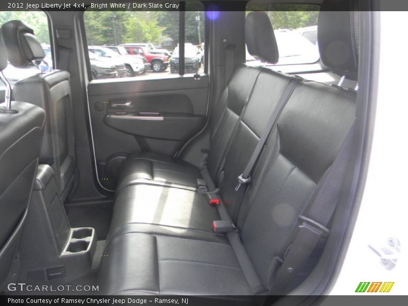 Bright White / Dark Slate Gray 2012 Jeep Liberty Jet 4x4