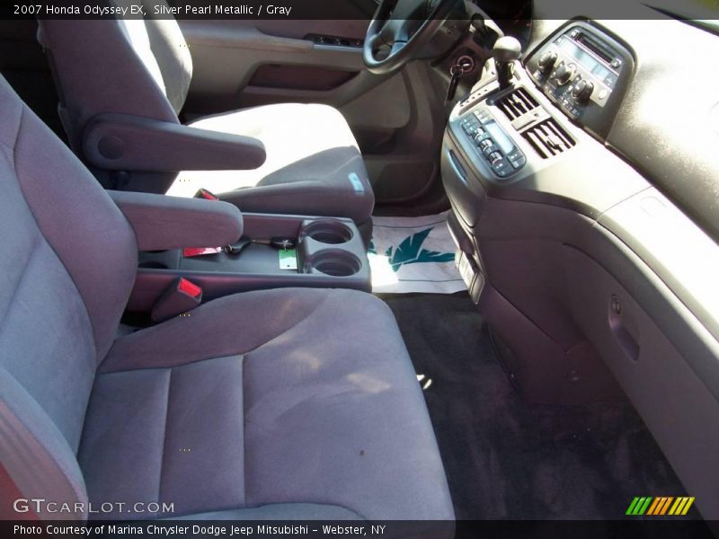 Silver Pearl Metallic / Gray 2007 Honda Odyssey EX
