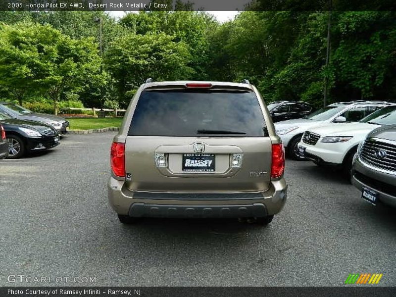 Desert Rock Metallic / Gray 2005 Honda Pilot EX 4WD