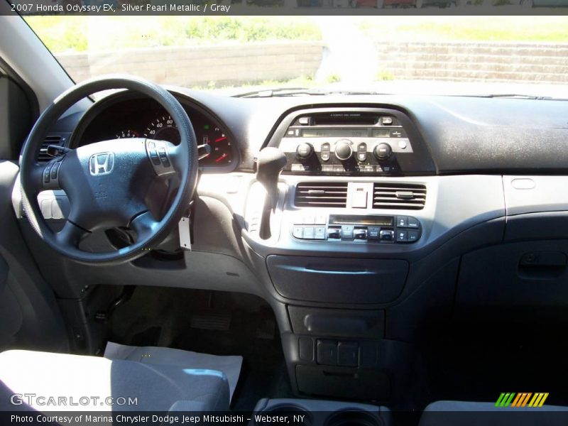 Silver Pearl Metallic / Gray 2007 Honda Odyssey EX