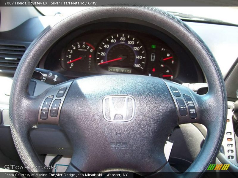 Silver Pearl Metallic / Gray 2007 Honda Odyssey EX