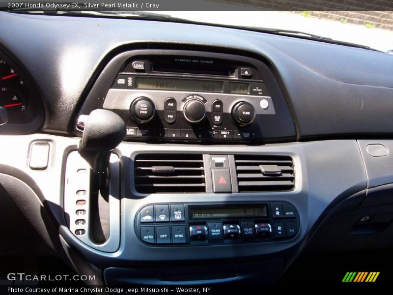 Silver Pearl Metallic / Gray 2007 Honda Odyssey EX