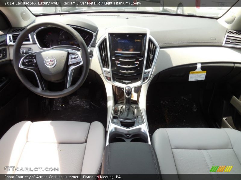 Radiant Silver Metallic / Light Titanium/Ebony 2014 Cadillac SRX Luxury AWD