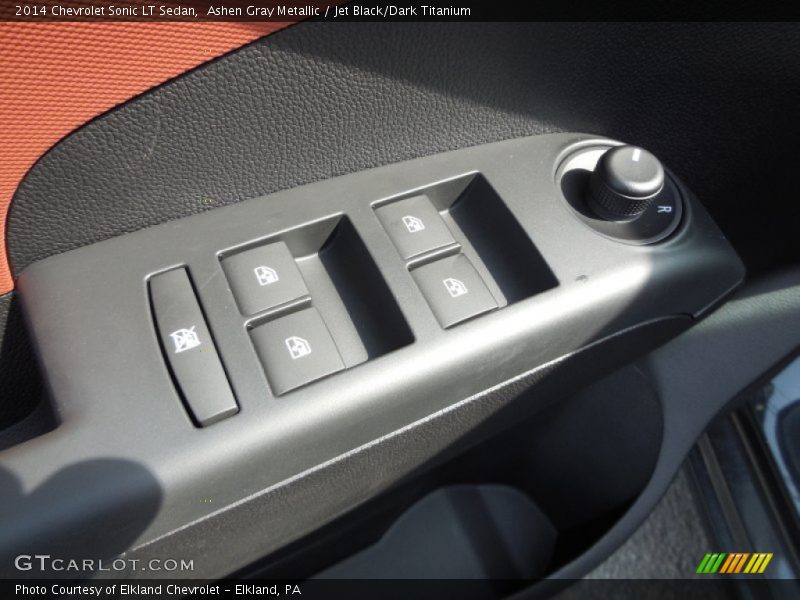 Ashen Gray Metallic / Jet Black/Dark Titanium 2014 Chevrolet Sonic LT Sedan
