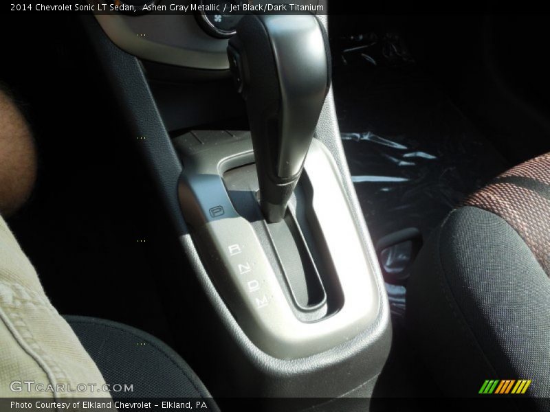 Ashen Gray Metallic / Jet Black/Dark Titanium 2014 Chevrolet Sonic LT Sedan