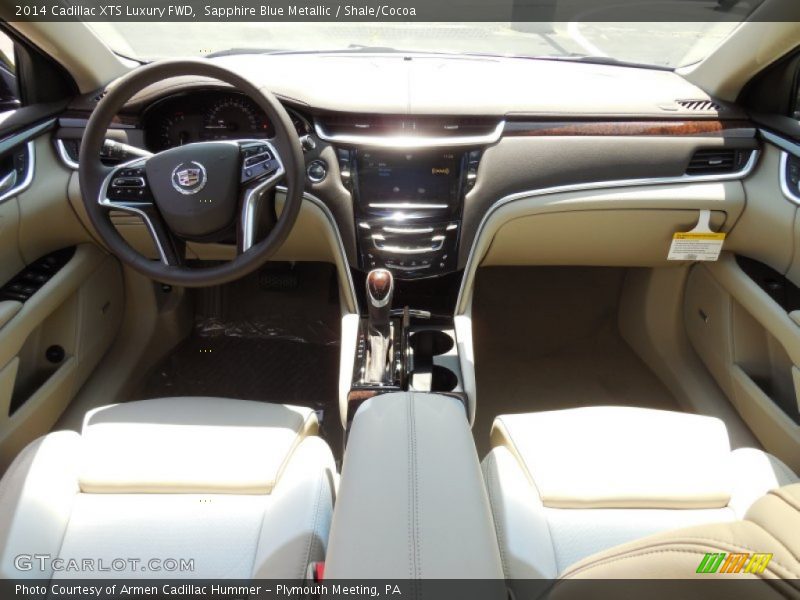 Sapphire Blue Metallic / Shale/Cocoa 2014 Cadillac XTS Luxury FWD
