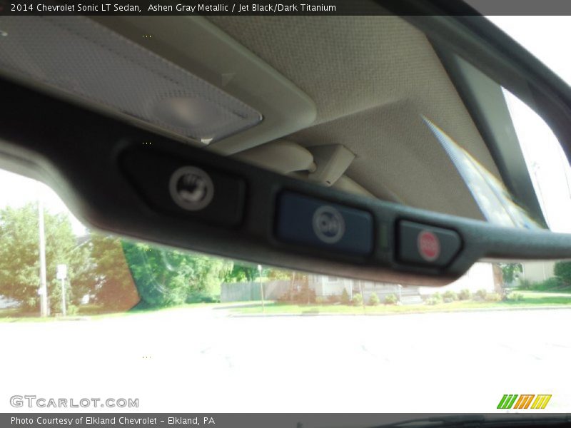 Ashen Gray Metallic / Jet Black/Dark Titanium 2014 Chevrolet Sonic LT Sedan