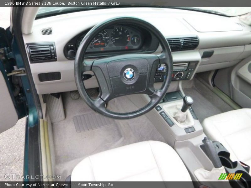 Gray Interior - 1996 3 Series 318ti Coupe 