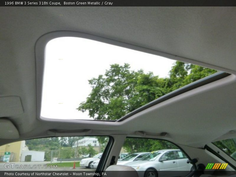 Sunroof of 1996 3 Series 318ti Coupe