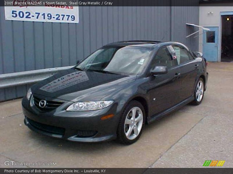 Steel Gray Metallic / Gray 2005 Mazda MAZDA6 s Sport Sedan