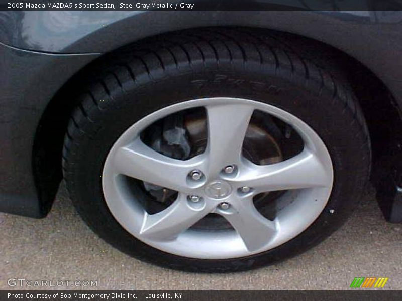 Steel Gray Metallic / Gray 2005 Mazda MAZDA6 s Sport Sedan