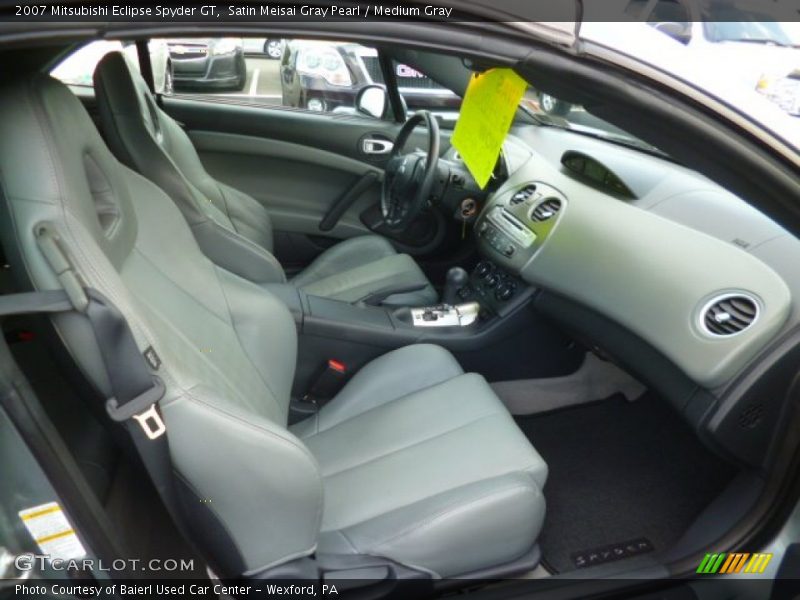Satin Meisai Gray Pearl / Medium Gray 2007 Mitsubishi Eclipse Spyder GT