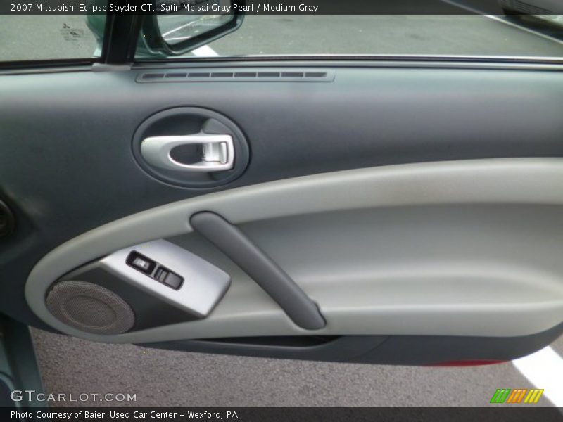 Satin Meisai Gray Pearl / Medium Gray 2007 Mitsubishi Eclipse Spyder GT