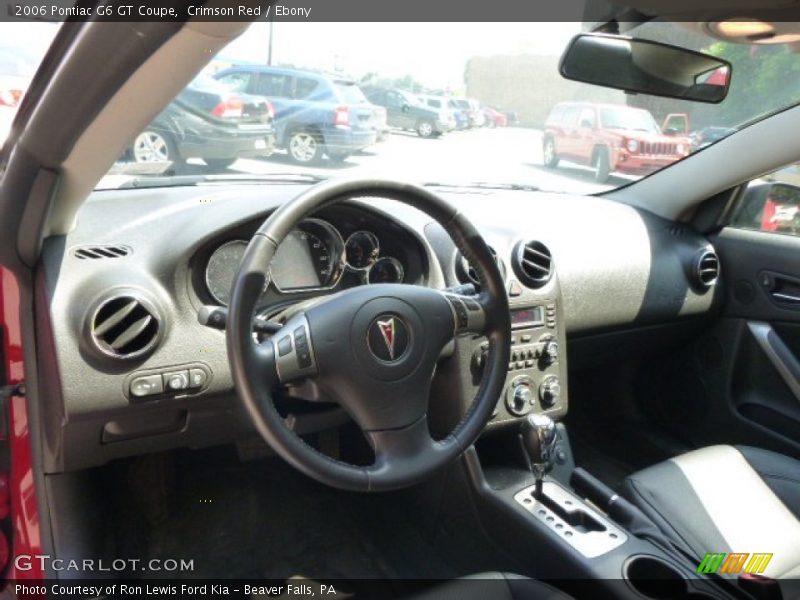 Crimson Red / Ebony 2006 Pontiac G6 GT Coupe