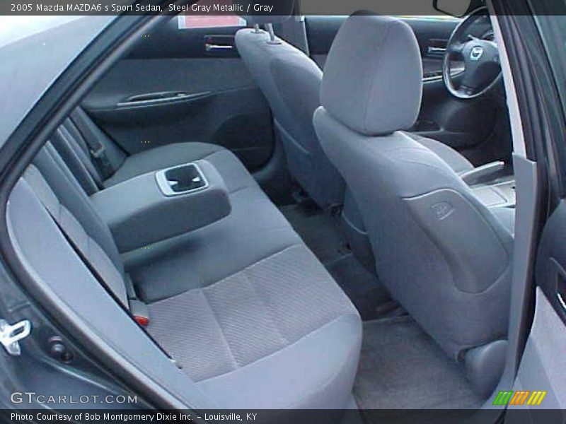 Steel Gray Metallic / Gray 2005 Mazda MAZDA6 s Sport Sedan
