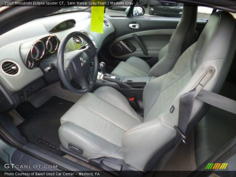 Satin Meisai Gray Pearl / Medium Gray 2007 Mitsubishi Eclipse Spyder GT