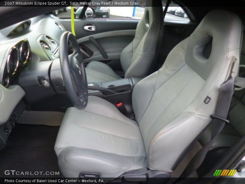Satin Meisai Gray Pearl / Medium Gray 2007 Mitsubishi Eclipse Spyder GT