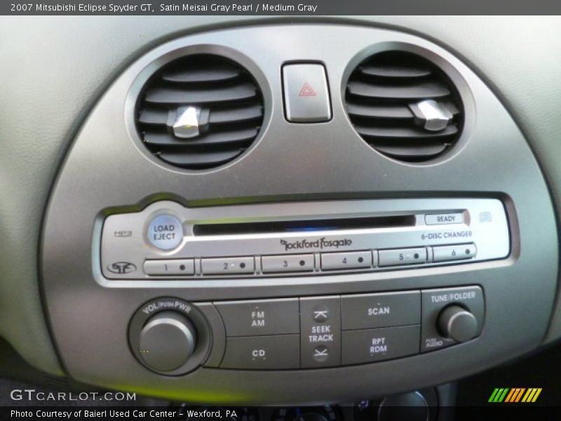 Satin Meisai Gray Pearl / Medium Gray 2007 Mitsubishi Eclipse Spyder GT