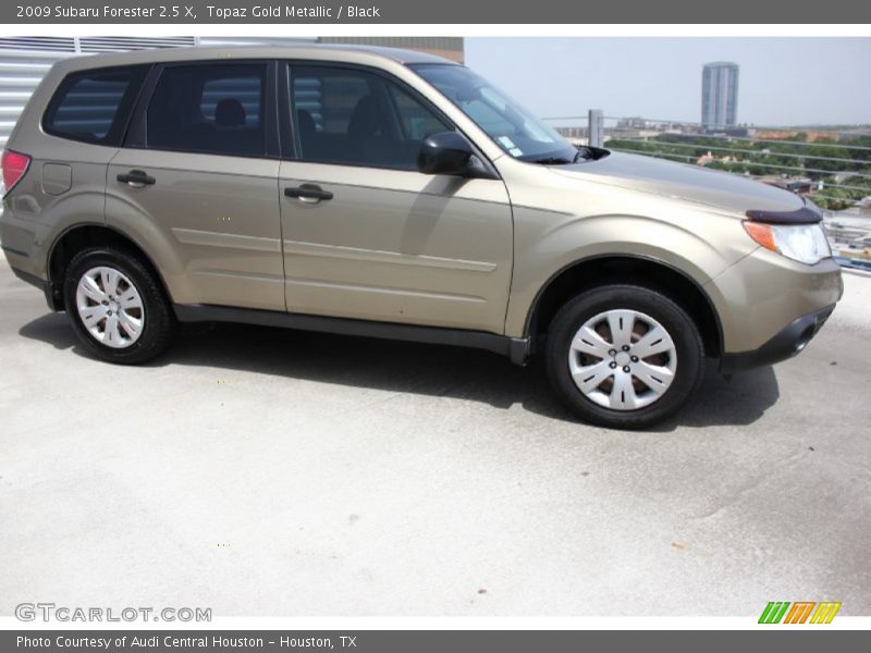  2009 Forester 2.5 X Topaz Gold Metallic