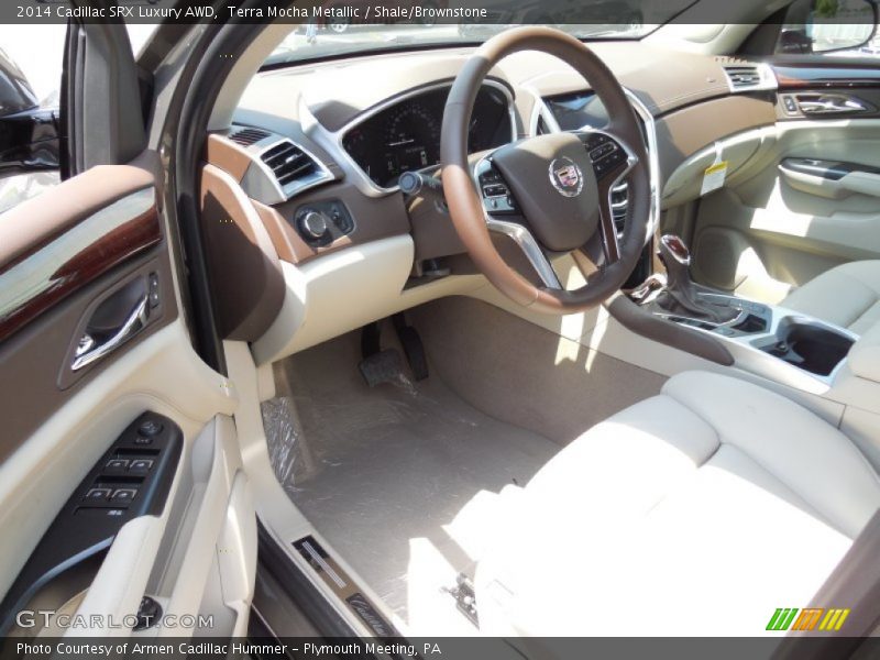 Terra Mocha Metallic / Shale/Brownstone 2014 Cadillac SRX Luxury AWD